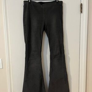 Free People Flare Black Jeans